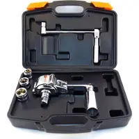 GEKO Krachtoverbrengende moersleutel - 1:16 ratio - Inclusief dopsleutels 17mm, 19mm, 21mm
