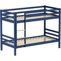Happy Garden Kinderstapelbed 190x90cm donkerblauw AMBER