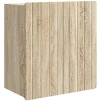 vidaXL Wandkast Sonoma Eiken 59 x 31 x 64 cm Bewerkt hout