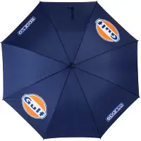 Sparco Gulf Gulf Golf Paraplu - Zwart — Marineblauw — Maat Onesize