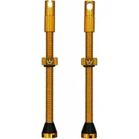 Chris King X Chris King MK2 Tubeless Ventielen 80mm, goud 2023 Tubeless Ventielen