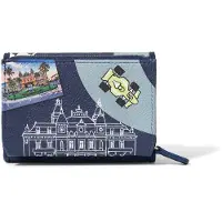 Braccialini Portemonnee navy / lichtblauw / zwart / wit