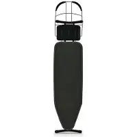 Bodo - Strijkplank Ascend Prime - Stoomunithouder - 122 x 38 cm - Uitklapbaar Rek - Charcoal Black