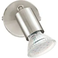 Eglo Buzz-Led Spot - 1 Lichts - Nikkel-Mat