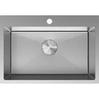 Mexen Solix stalen gootsteen 1-compartiment 650 x 450 , inox - 6403651000-01