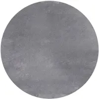 Muratap Sky soft uni basic rond vloerkleed laagpolig effen kleur -
