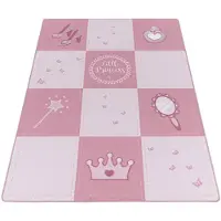 Muratap Play vloerkleed kinderkamer little princess laagpolig 80x120 cm