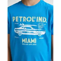 Petrol Industries Shirt blauw / grijs / zwart