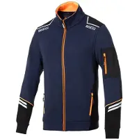 Sparco Full Zip Tech Alabama Vest - Geel - Maat M