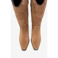 Forever & Always Pietro Leren Western Kniehoge Laars
