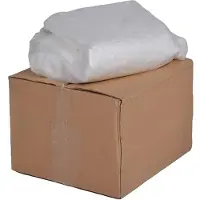 Knapzak Containerzakken Ongeperforeerd | Zonder sluitlint | MDPE | Transparant | 30 Micron | 770 liter (40 zakken)