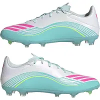 Adidas Voetbalschoen 'F50 Messi League' turquoise / neongroen / neonroze / wit