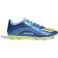 Adidas Voetbalschoen 'F50 Messi League' navy / azuur / neongeel / wit