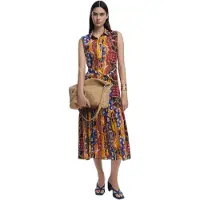 Desigual Jurk blauw / geel / rood