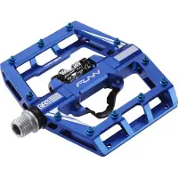 FUNN Mamba SS Pedalen met One-Side Clip/One-Side Flat, blauw 2023 MTB pedalen