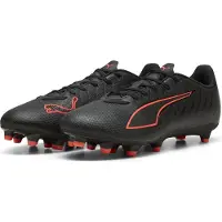 Puma Ultra 6 Play FG/AG Eclipse - Zwart/Rood