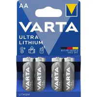 Varta - Batterij Ultra lithium 4xAA | Blister a 4 stuk | 10 stuks