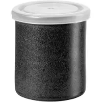 ASA voorraadpot Black, voorraadbak, aardewerk, matzwart, 7 cm, 48779174
