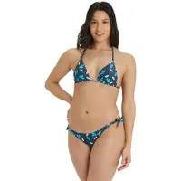 Arena Wobikini Triangle Allover Asphalt Multi Maat: 42 | Bikini's Outlet | Dames | Blauw