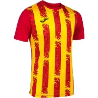 Joma Inter Iii T-shirt Met Korte Mouwen Geel,Rood L Man