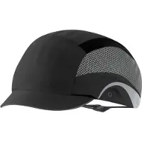 Jsp Kulta Veiligheidspet | 53-64 cm zwart | polyester | EN812:2012 | 1 stuk - AAG000-001-100 AAG000-001-100