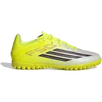 Adidas Voetbalschoen 'F50 CLUB' grijs / limoen / zwart
