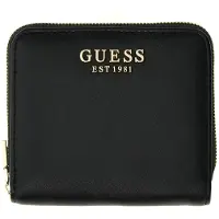 GUESS portemonnee Coleen SLG Zip Around Wallet Black zwart