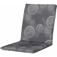 Madison Stapelstoel Tuinkussen - Circle Grey - 97x49 - Grijs
