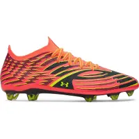 Under Armour Shadow Elite 4 Mach Voetbalschoenen (FG) Oranje Geel Zwart
