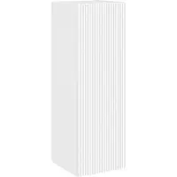 vidaXL Wandgemonteerde Badkamerkast Wit 33 x 34,5 x 60 cm Bewerkt hout
