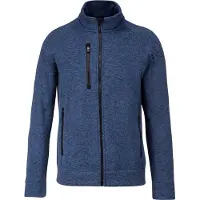 Kariban Heather herenvest met rits K9106