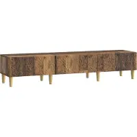 vidaXL TV Kast 147 x 34,5 x 30 cm Oud hout Bewerkt hout