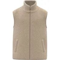 Spasso Mouwloos sherpa herenjasje SP603 - Wet Sand - XL