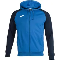 Joma Academy Iv Full Zip Sweatshirt Blauw 12-14 Years Jongen