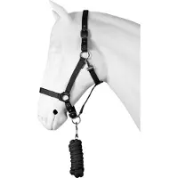 Horka Dime halsterset Kleur: zwart, Maat paard: x-full