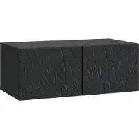 vidaXL Wandmontage TV-kast 59,5 x 31 cm Zwart Bewerkt hout