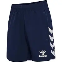 Hummel Sportbroek donkerblauw / wit