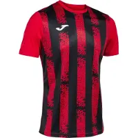 Joma Inter Iii T-shirt Met Korte Mouwen Rood,Zwart XL Man