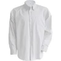 Kariban K533 Heren Oxford overhemd lange mouwen