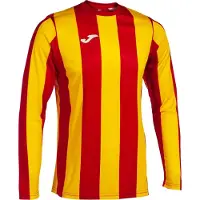 Joma Inter Classic Long Sleeve T-shirt Geel,Rood L Man