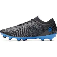 Under Armour Magnetico Pro 5 Gras Voetbalschoenen (FG) Zwart Blauw