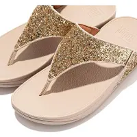 Original Brands Women Lulu Glitter Toe-Thongs Glitter Platino-Schoenmaat 39