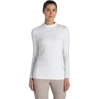 Craghoppers Nosilife Mock Neck T-shirt Met Lange Mouwen Wit 36 Vrouw