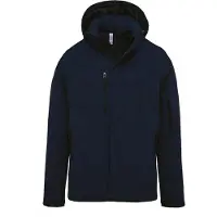 Kariban Gewatteerde softshell herenparka met capuchon K650