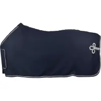 Horka Zweetdeken - met Ornament - 155/205 - Blauw/Zilver