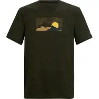 Regatta Heren Fingal T-shirt met korte mouwen en gemêleerde print