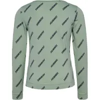 Hummel Functioneel shirt 'Silje' donkerblauw / pastelgroen / lichtgroen