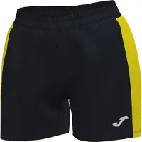 Joma Maxi Short Dames - Geel / Zwart | Maat: L