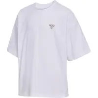 Hummel Shirt 'Silly' donkerbeige / blauw / wit