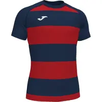 Joma Pro Rugby Ii T-shirt Met Korte Mouwen Rood,Blauw XL Man